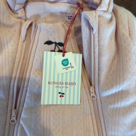 Minna Padded Onesie - Cameo Rose, Konges Sleojd in size 3M - Picture 4 of 5